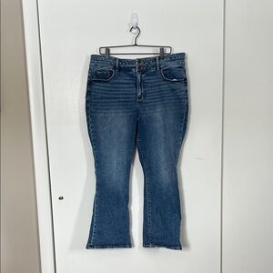 Buckle Women's Flare Jeans in Deep Blue